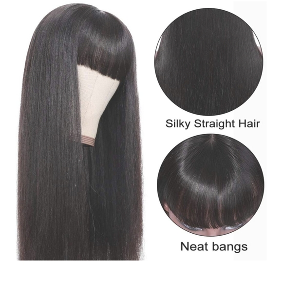 NEW Brazilian Virgin Straight Human Hair Wigs main image 6